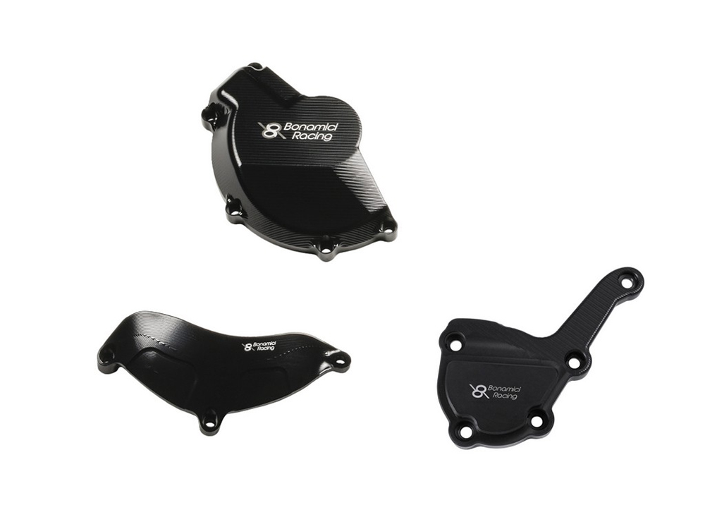 Bonamici Racing Engine Protection Full Kit 3 Pcs. for the BMW S1000R/RR 2008-2016 Bonamici Racing Engine Protection Full Kit 3 Pcs. for the BMW S1000R/RR 2008-2016